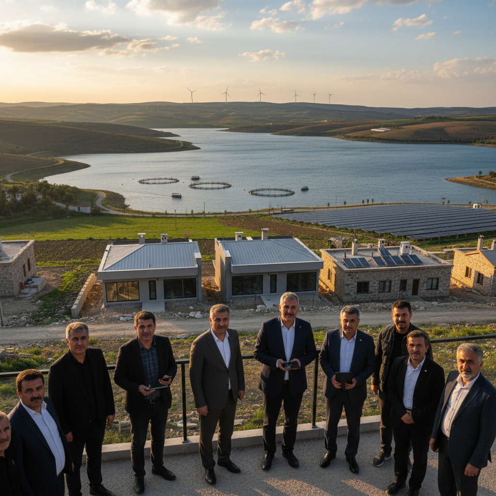 Ayvacik Baraj Golu Cevresinde Modern Yasam ve Ekonomik Donusum gemini