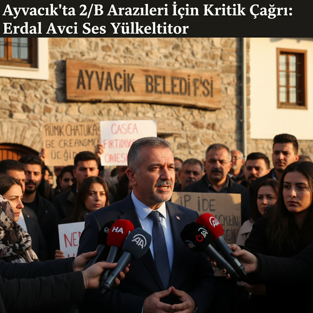 Ayvacikta 2B Arazileri Icin Kritik Cagri Erdal Avci Ses Yukseltiyor gemini