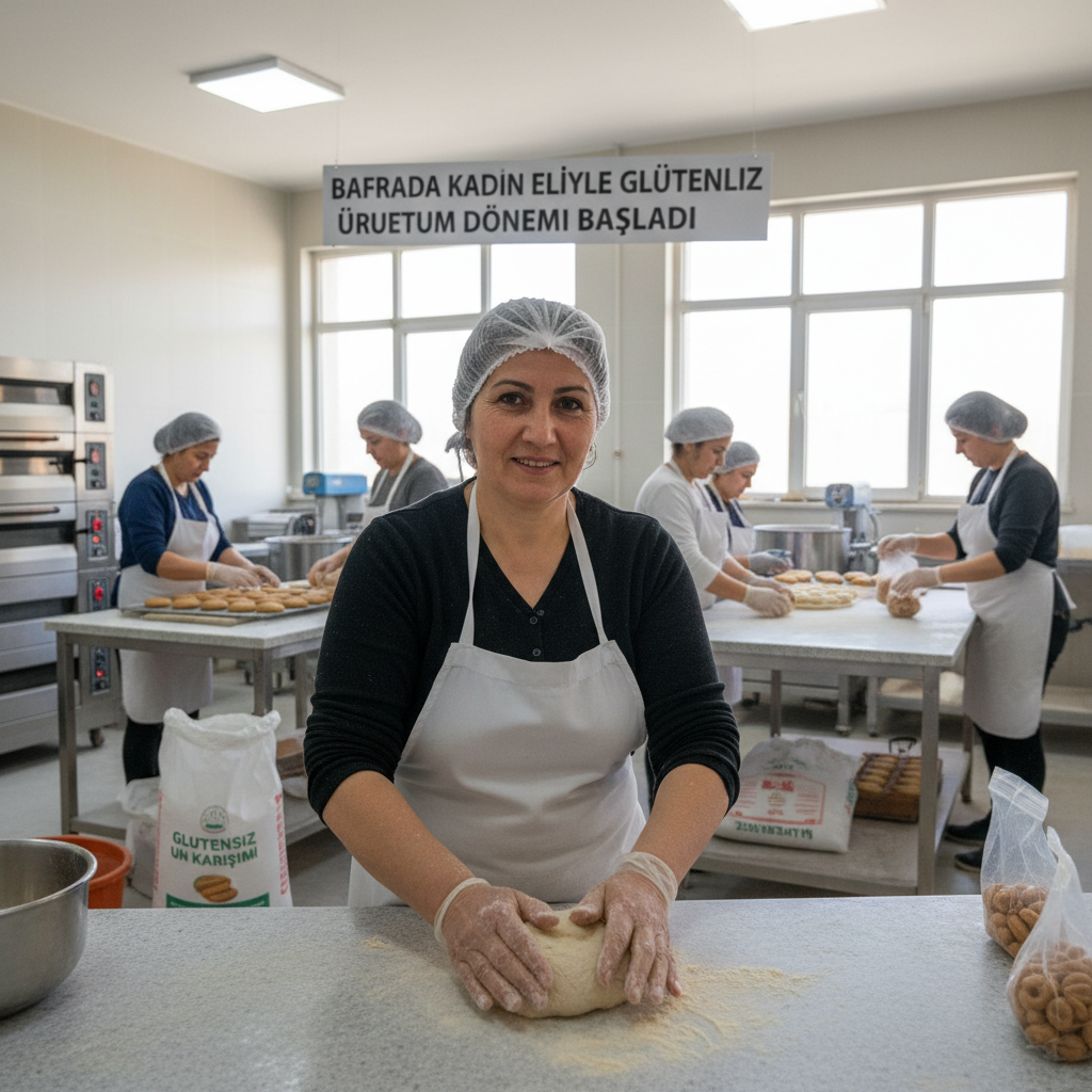 Bafrada Kadin Eliyle Glutensiz Uretim Donemi Basladi gemini