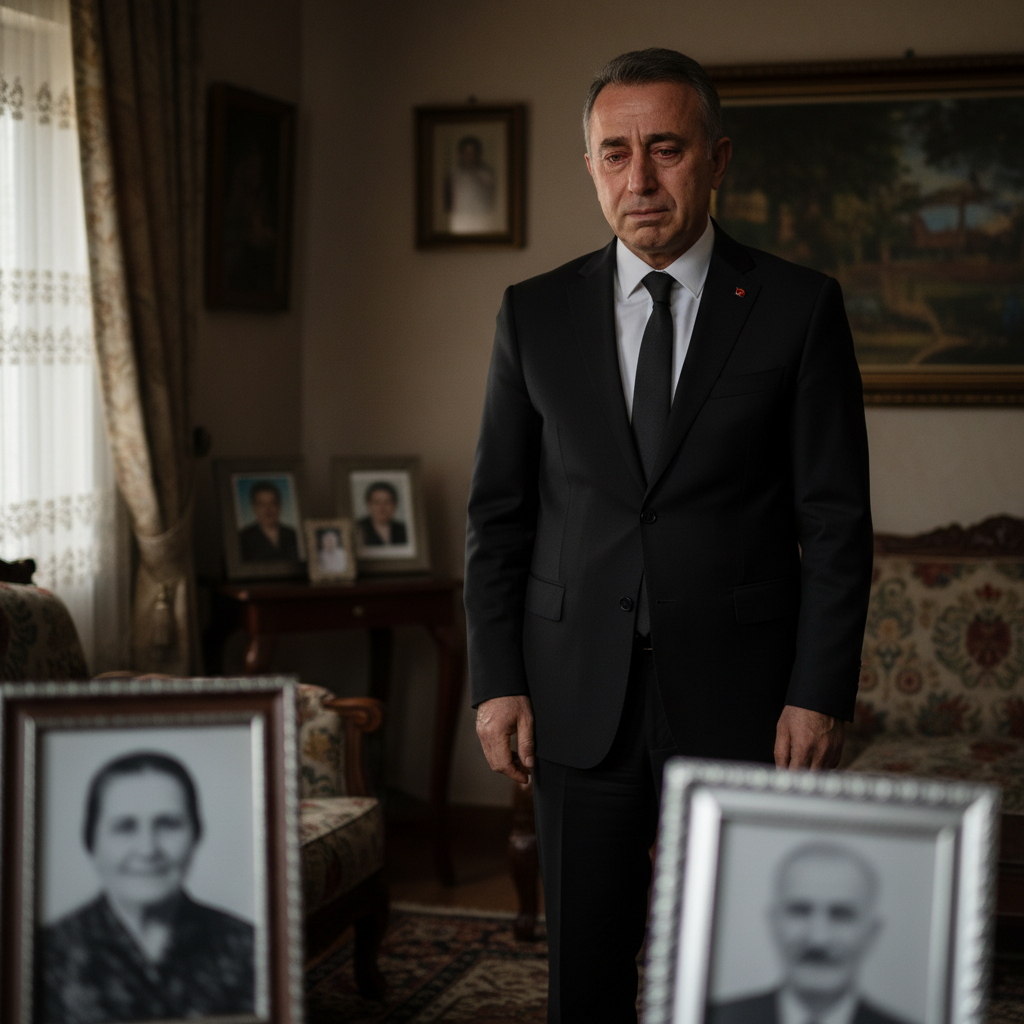 Baskan Adnan Topalin aci gunu Iki haftada anne ve babasini kaybetti gemini