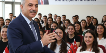 Baskan Ihsan Kurnazdan uluslararasi ogrencilere kardeslik mesaji gemini