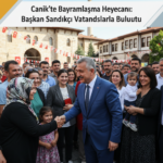 Canikte Bayramlasma Heyecani Baskan Sandikci Vatandaslarla Bulustu gemini