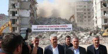 Canikte Donusum Atagi Soguksuda 741 Bina Yikiliyor gemini