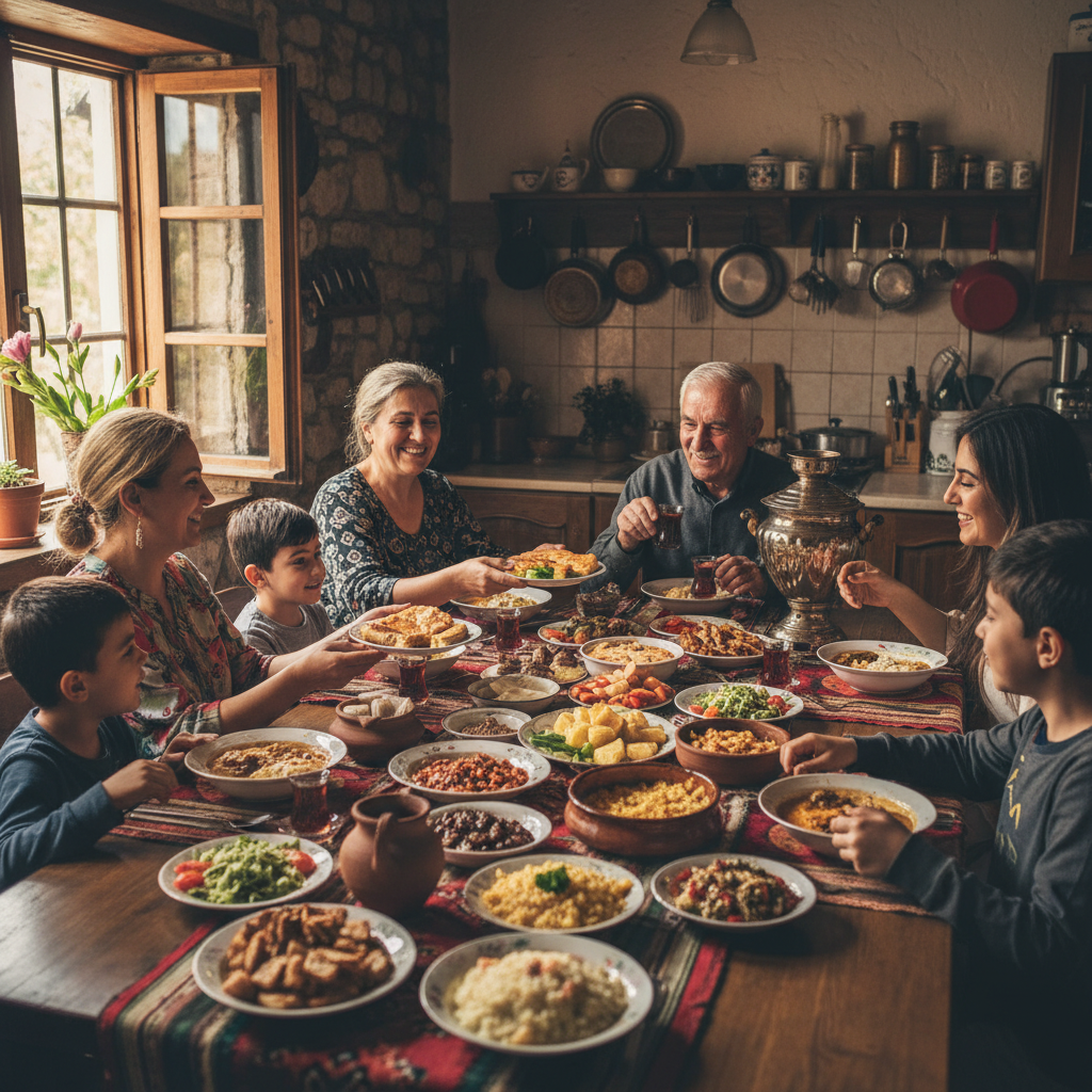 Canikte Geleneksel Mahalle Mutfagi Aile Sofralarinin Onemi gemini
