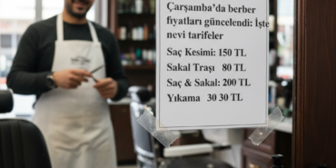 Carsambada berber fiyatlari guncellendi Iste yeni tarifeler gemini