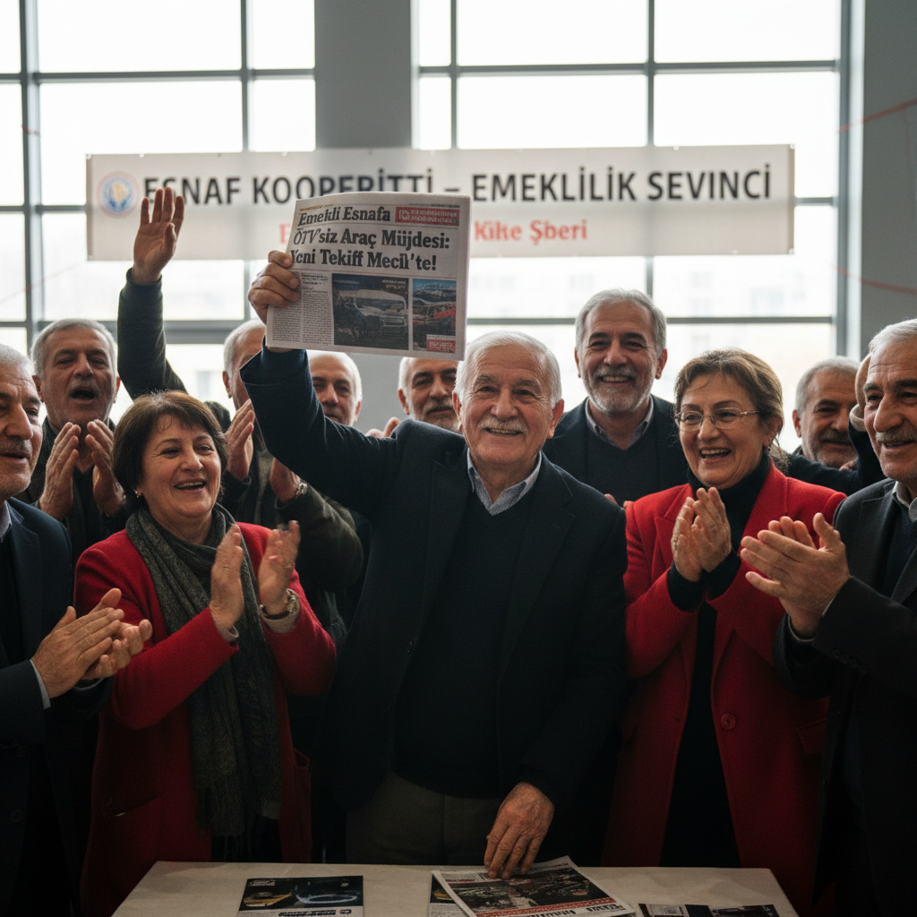 Emekli Esnafa OTVsiz Arac Mujdesi Yeni Teklif Mecliste gemini