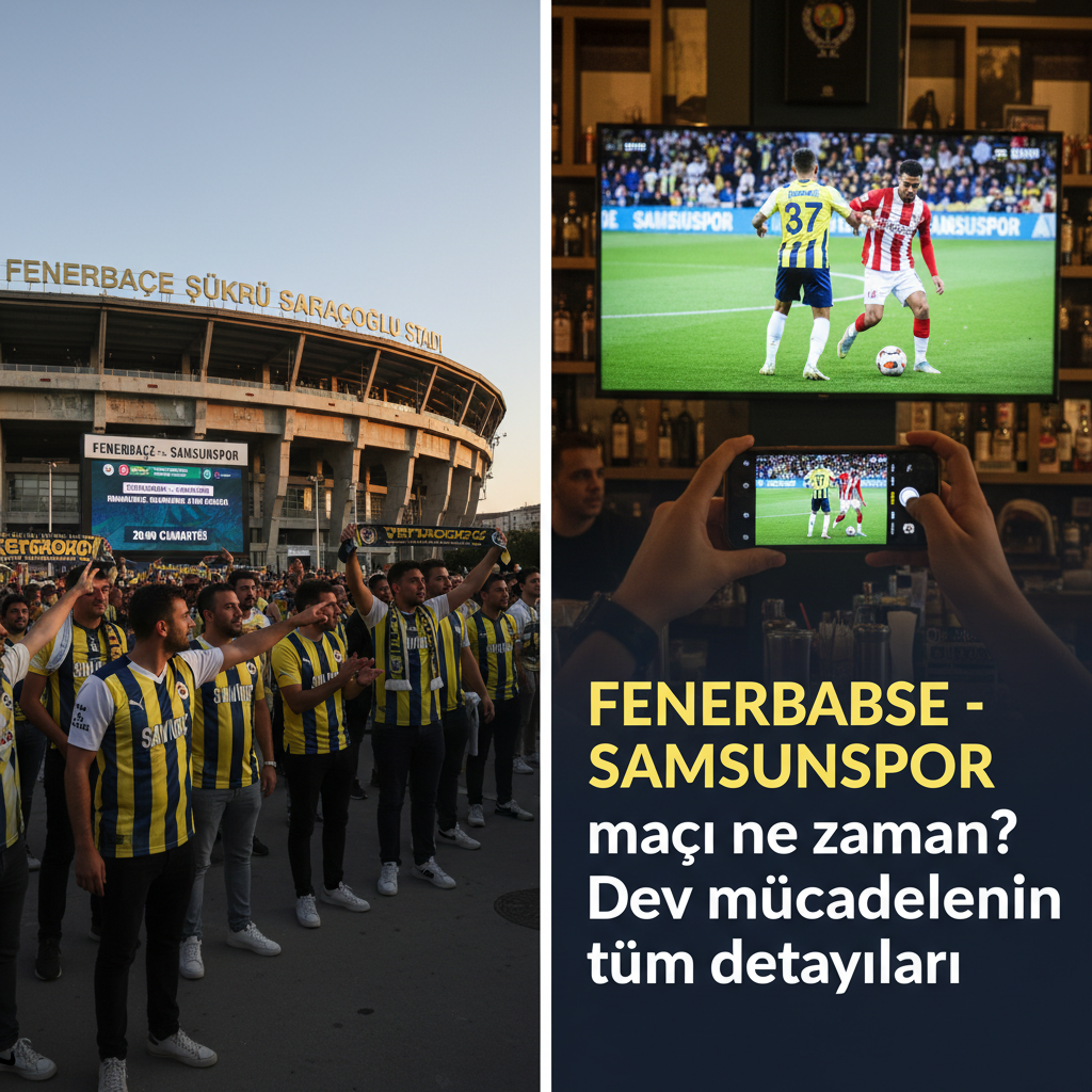 Fenerbahce Samsunspor maci ne zaman Dev mucadelenin tum detaylari gemini