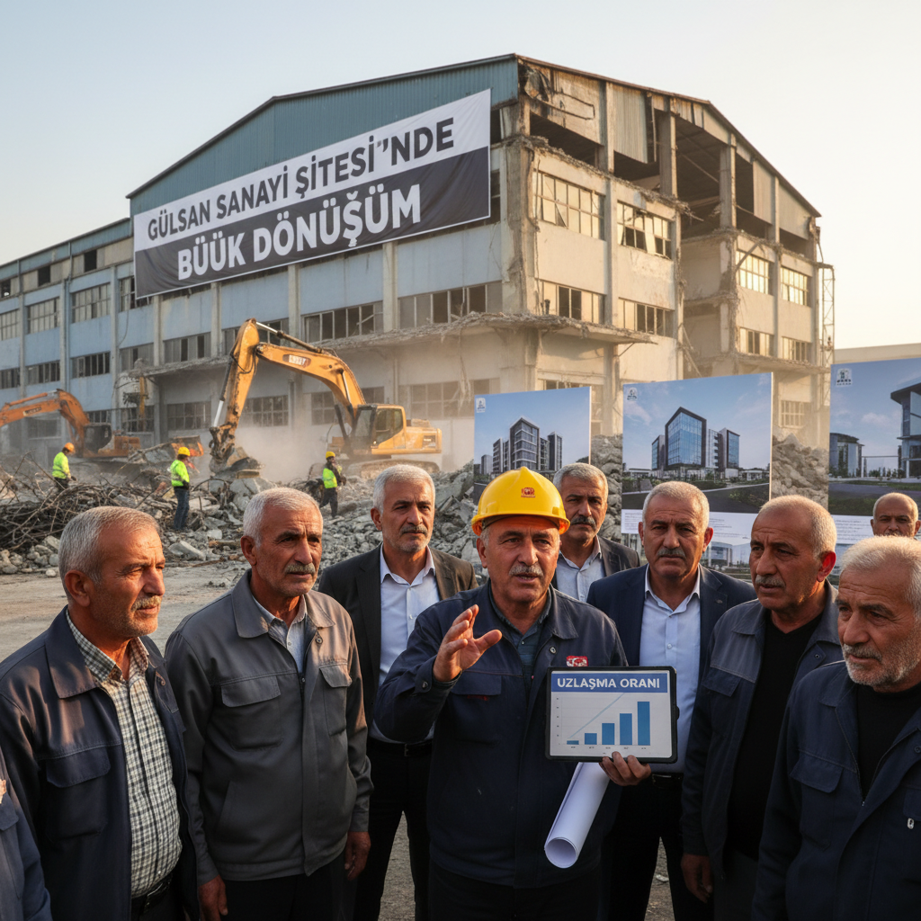 Gulsan Sanayi Sitesinde Buyuk Donusum Uzlasma Orani Yuzde 88 gemini