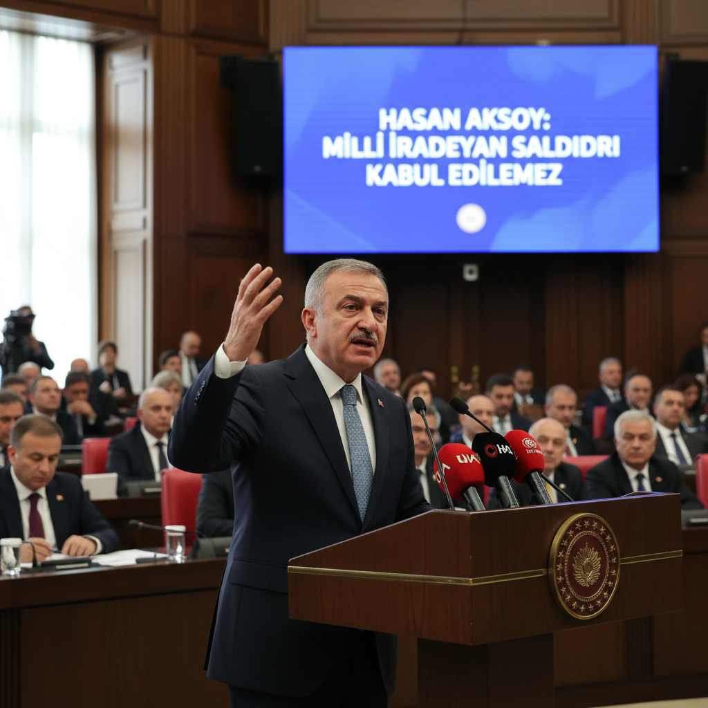 Hasan Aksoy Milli Iradeye Yapilan Saldiri Kabul Edilemez gemini