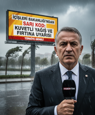 Icisleri Bakanligindan Sari Kod Kuvvetli Yagis ve Firtina Uyarisi gemini