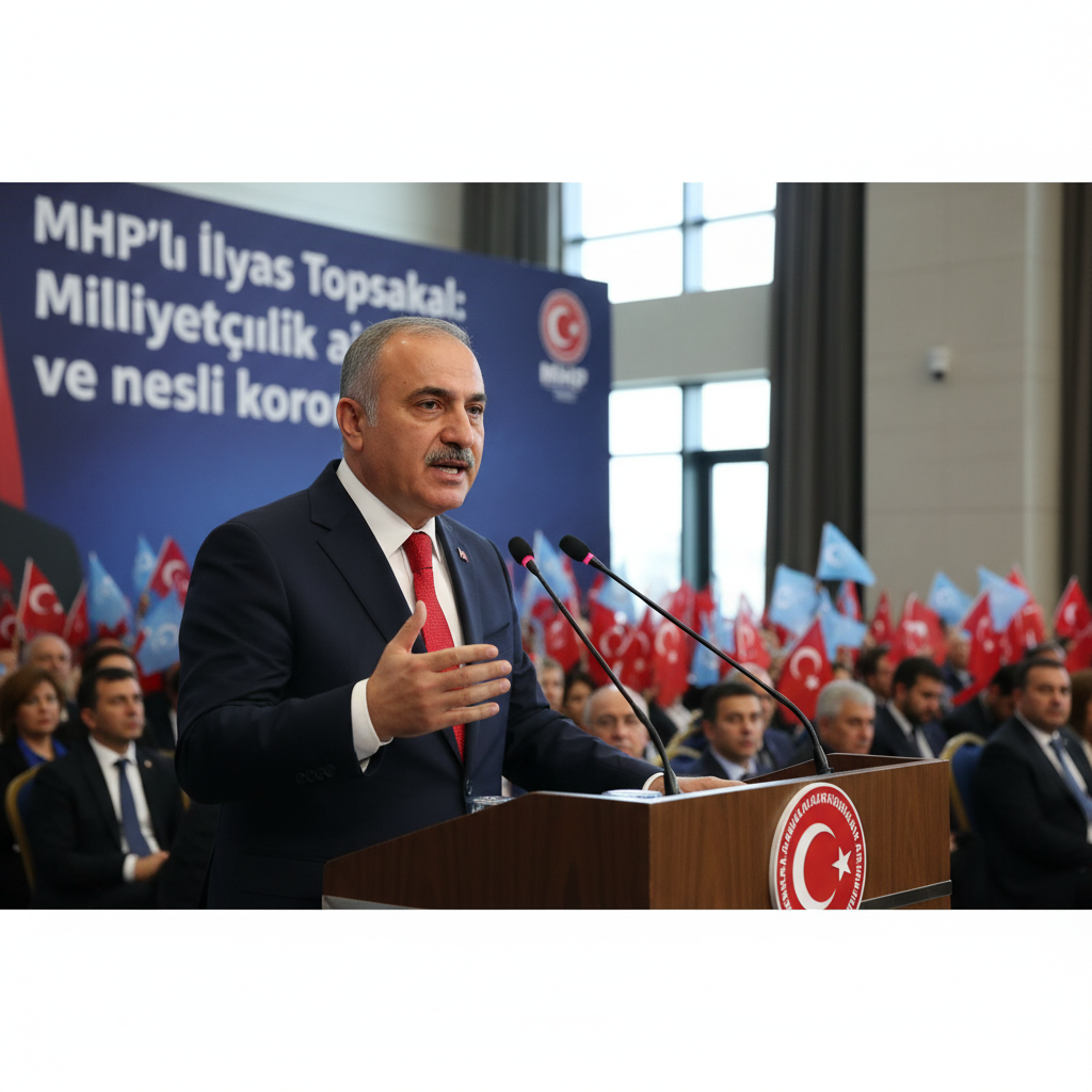 MHPli Ilyas Topsakal Milliyetcilik aileyi ve nesli korumaktir gemini