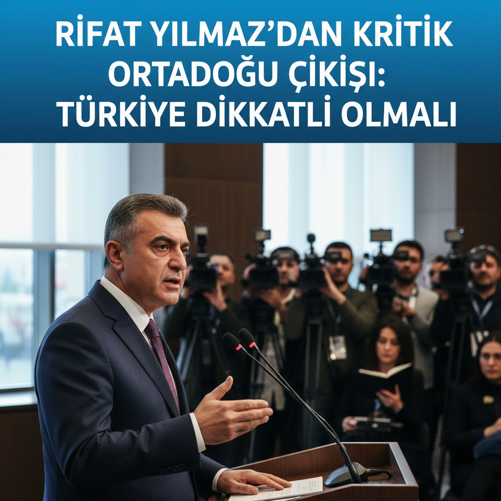 Rifat Yilmazdan Kritik Ortadogu Cikisi Turkiye Dikkatli Olmali gemini
