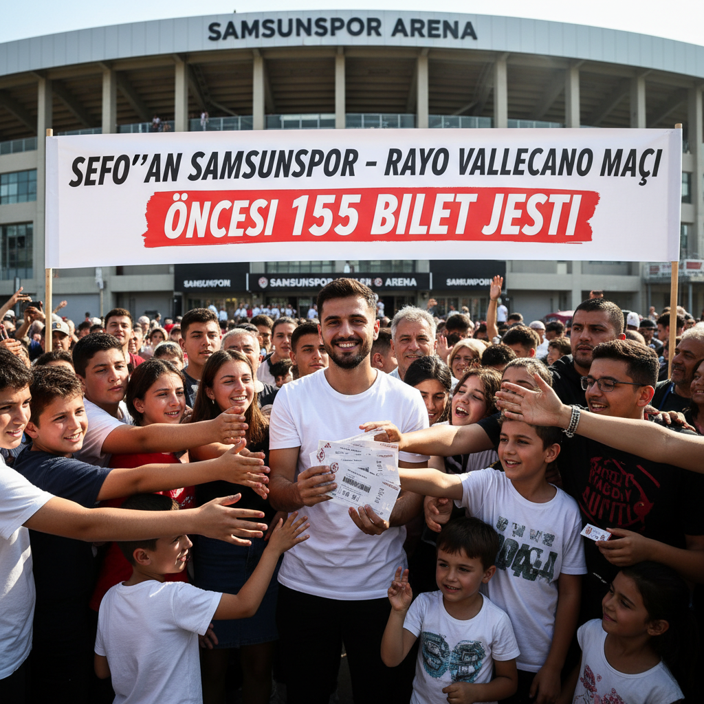 SEFOdan Samsunspor – Rayo Vallecano Maci Oncesi 155 Bilet Jesti gemini