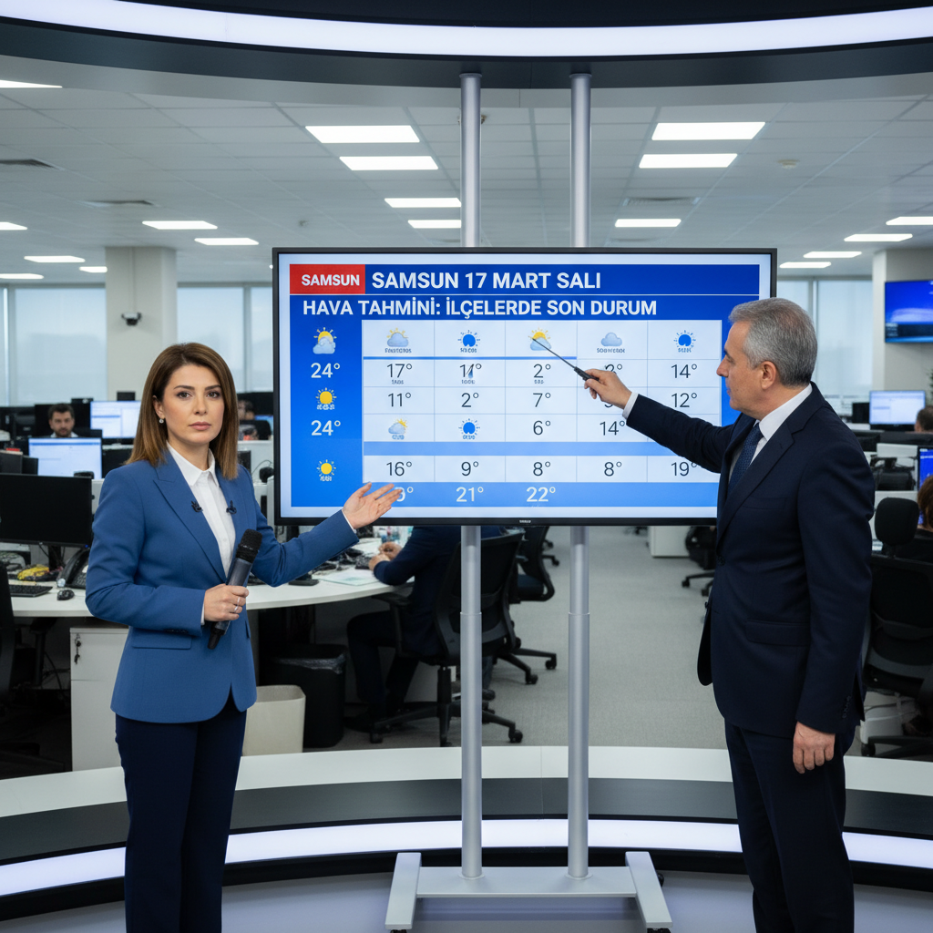 Samsun 17 Mart Sali Hava Tahmini Ilcelerde Son Durum gemini