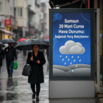 Samsun 20 Mart Cuma Hava Durumu Saganak Yagis Bekleniyor gemini