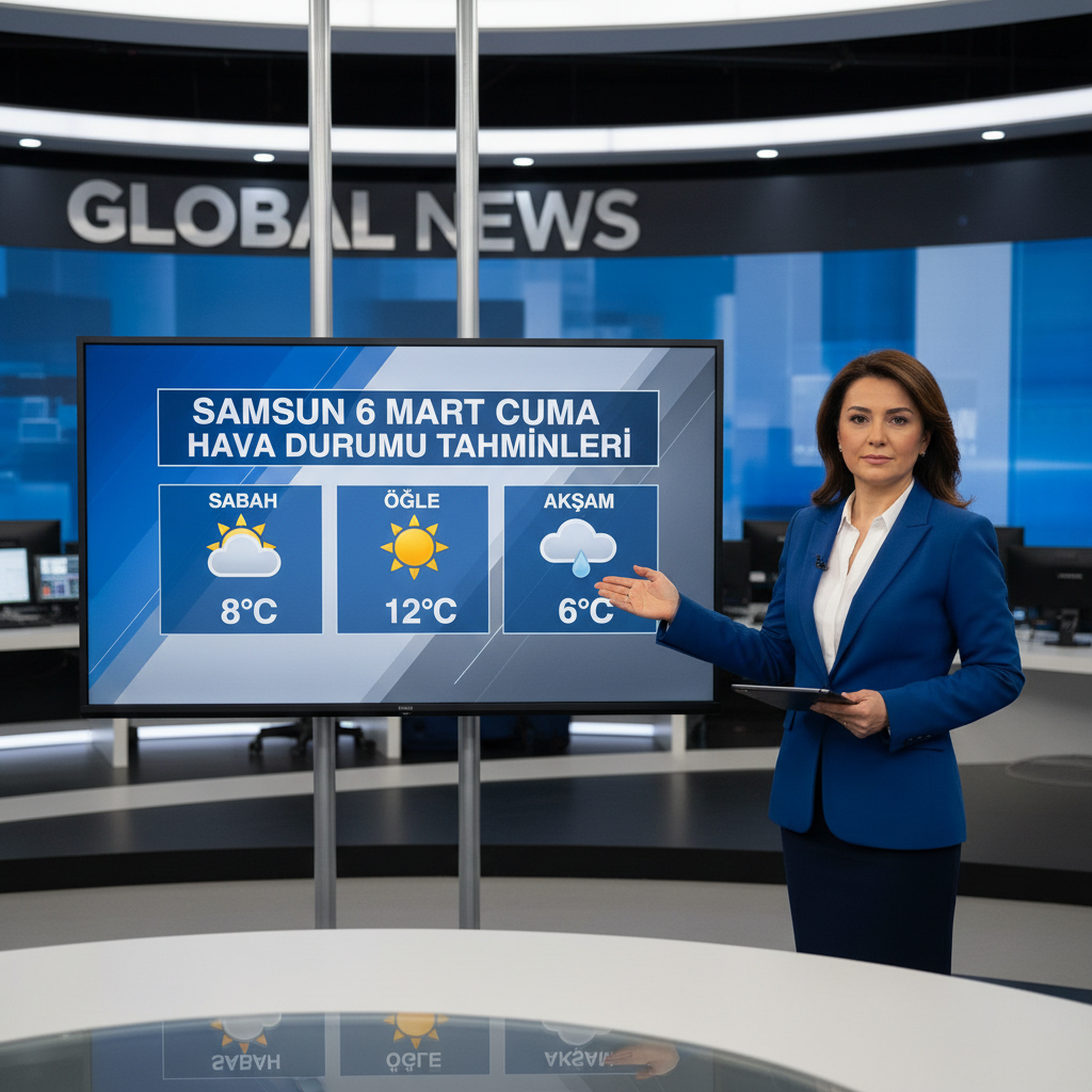 Samsun 6 Mart Cuma Hava Durumu Tahminleri gemini