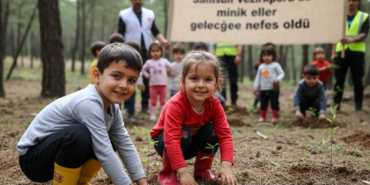 Samsun Vezirkoprude minik eller gelecege nefes oldu gemini