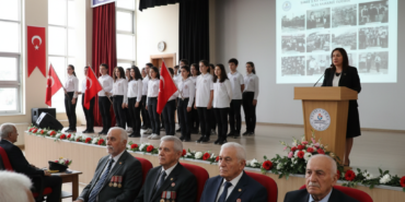 Samsun Zorlu Kolejinde Sehit ve Gaziler Anisina Anlamli Toren gemini