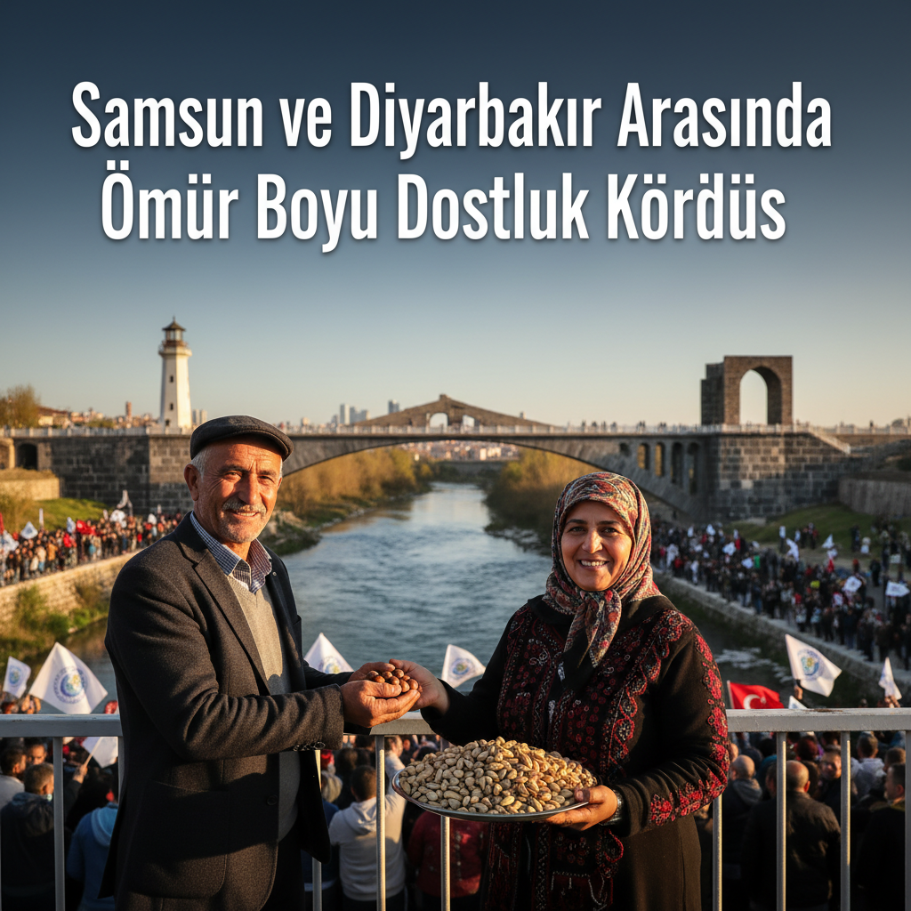 Samsun ve Diyarbakir Arasinda Omur Boyu Dostluk Koprusu gemini