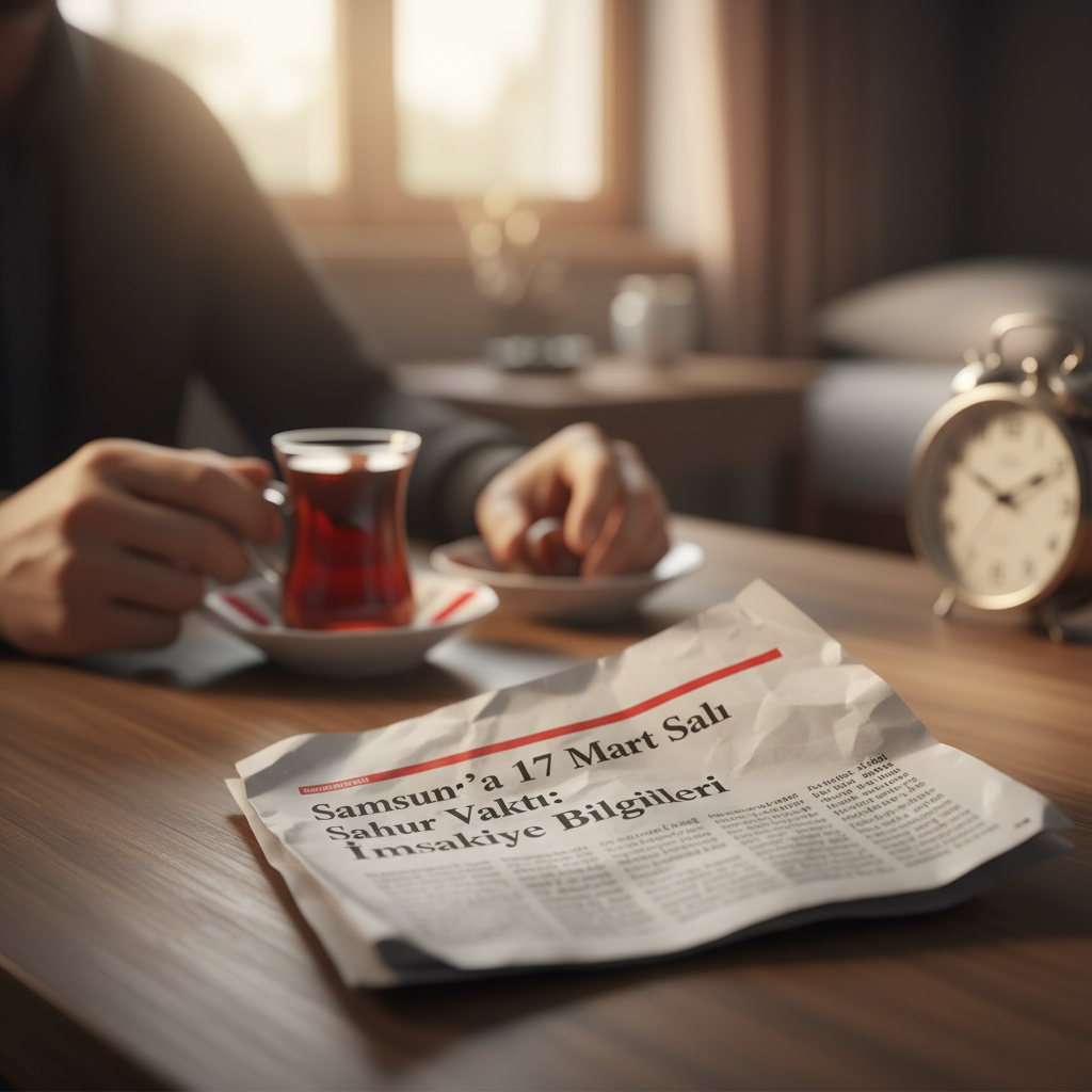 Samsunda 17 Mart Sali Sahur Vakti Imsakiye Bilgileri gemini