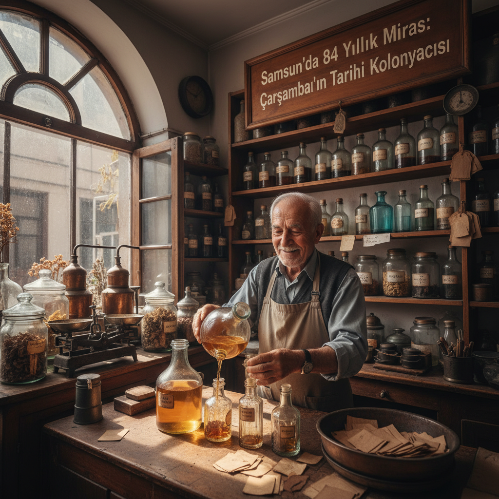 Samsunda 84 Yillik Miras Carsambanin Tarihi Kolonyacisi gemini