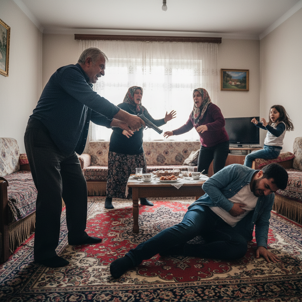 Samsunda Bayram Ziyaretinde Miras Kavgasi Enistesine Ates Acti gemini