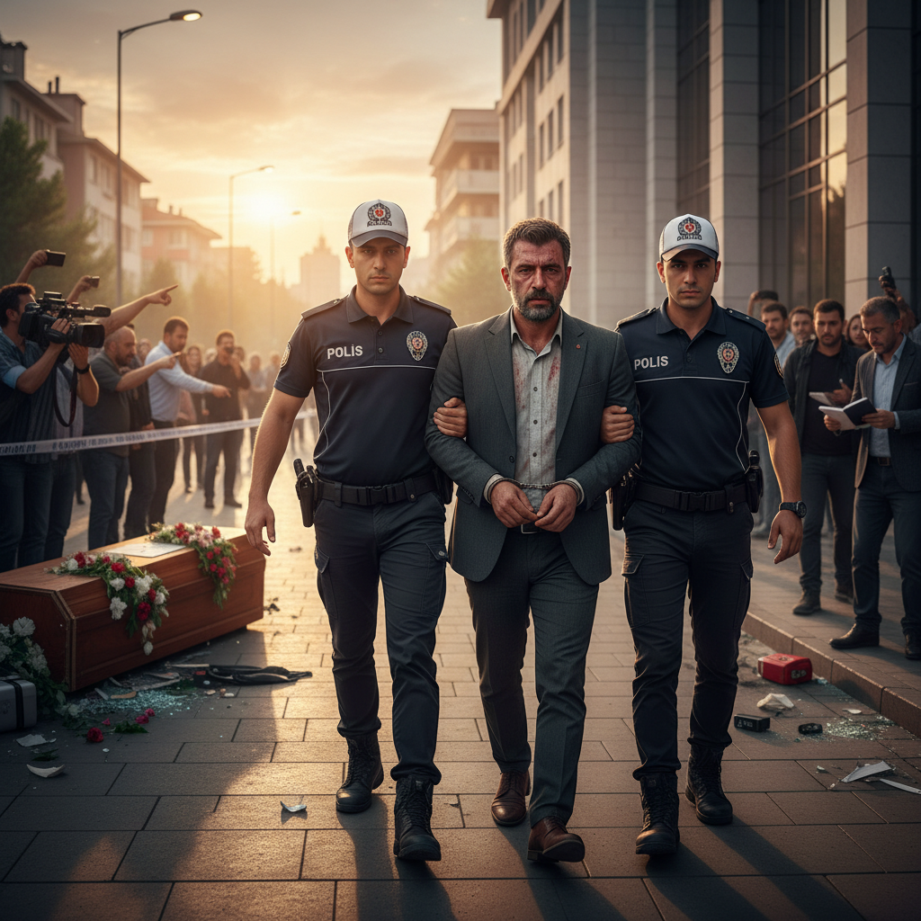 Samsunda Cenaze Sirasinda Silahli Saldiri Supheli Adliyede gemini