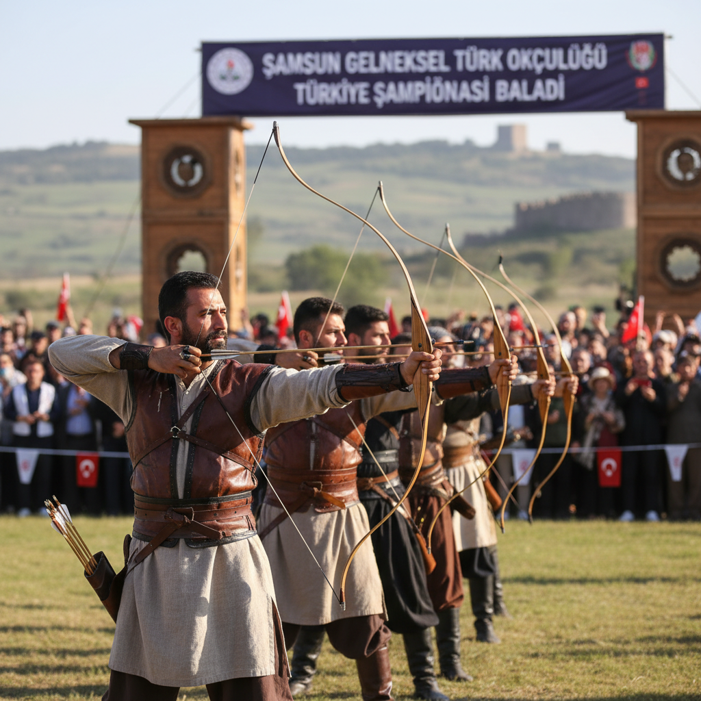 Samsunda Geleneksel Turk Okculugu Turkiye Sampiyonasi Basladi gemini