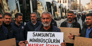 Samsunda Minibusculerin Masraf Isyani Kazanc Gidere Gidiyor gemini