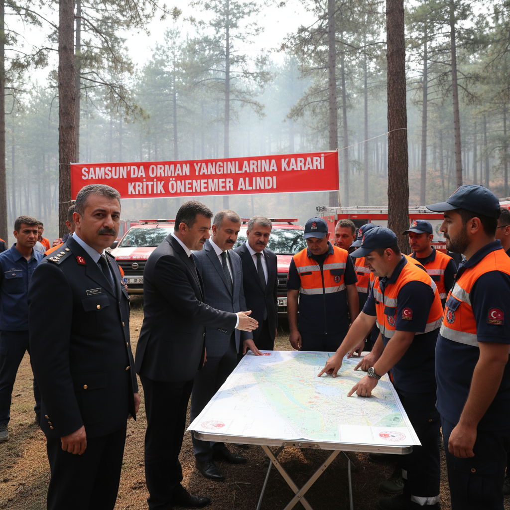Samsunda Orman Yanginlarina Karsi Kritik Onlemler Alindi gemini