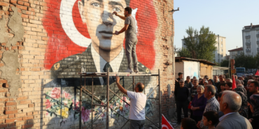 Samsunda Sehit Gokhan Bayramin Hatirasi Duvara Islendi gemini