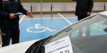 Samsunda engelli park yeri ihlaline agir fatura 2 bin 492 TL gemini