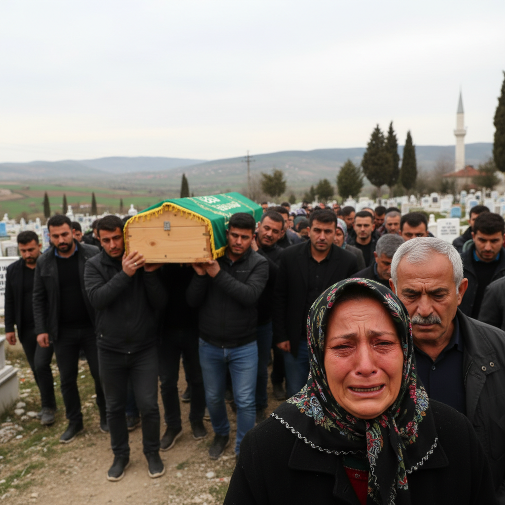 Samsunda enistesi tarafindan oldurulen Nigar Aslan defnedildi gemini