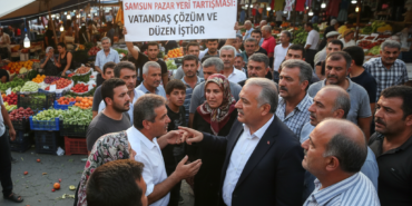 Samsunda pazar yeri tartismasi Vatandas cozum ve duzen istiyor gemini