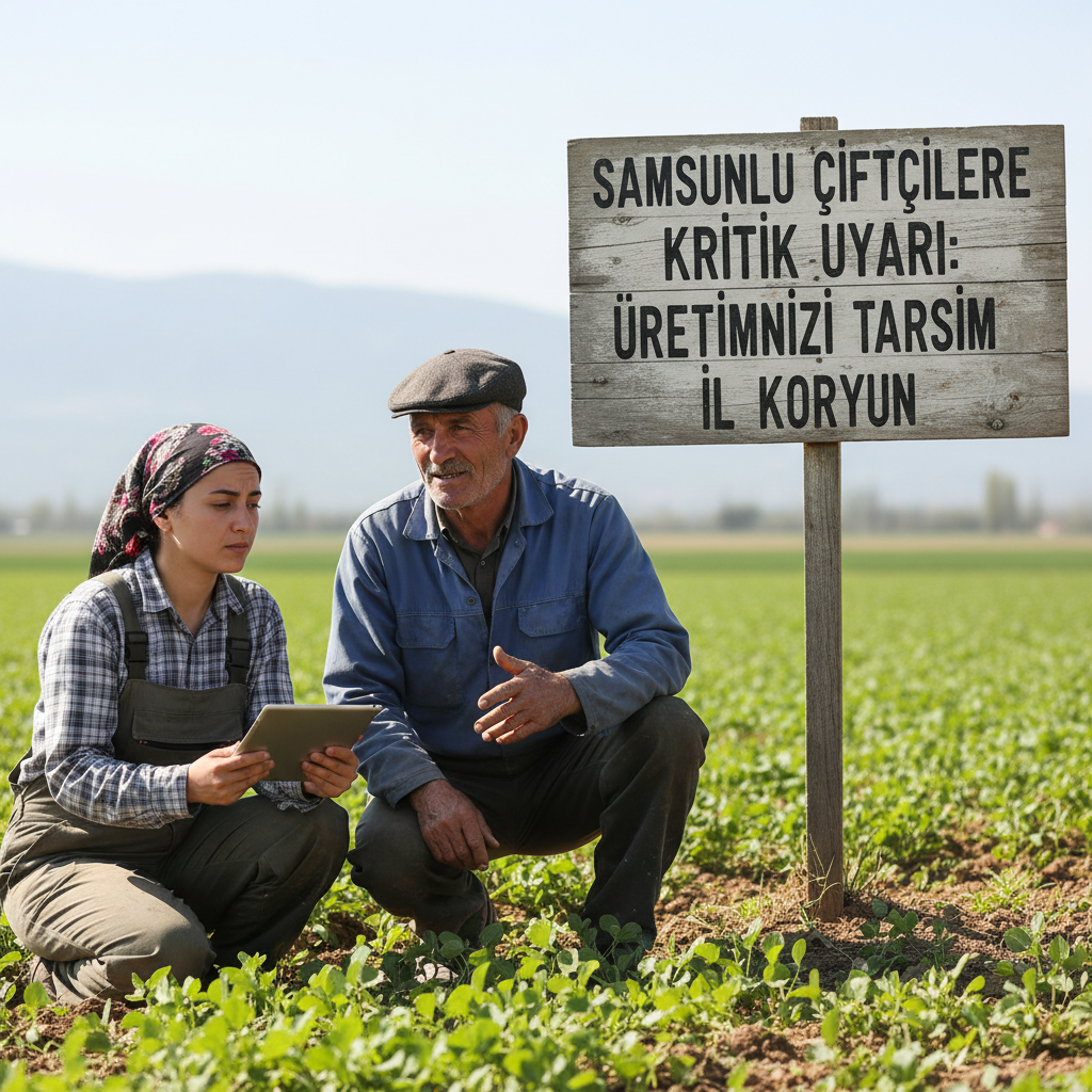 Samsunlu Ciftcilere Kritik Uyari Uretiminizi TARSIM ile Koruyun gemini