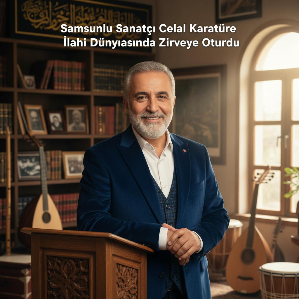 Samsunlu Sanatci Celal Karature Ilahi Dunyasinda Zirveye Oturdu gemini