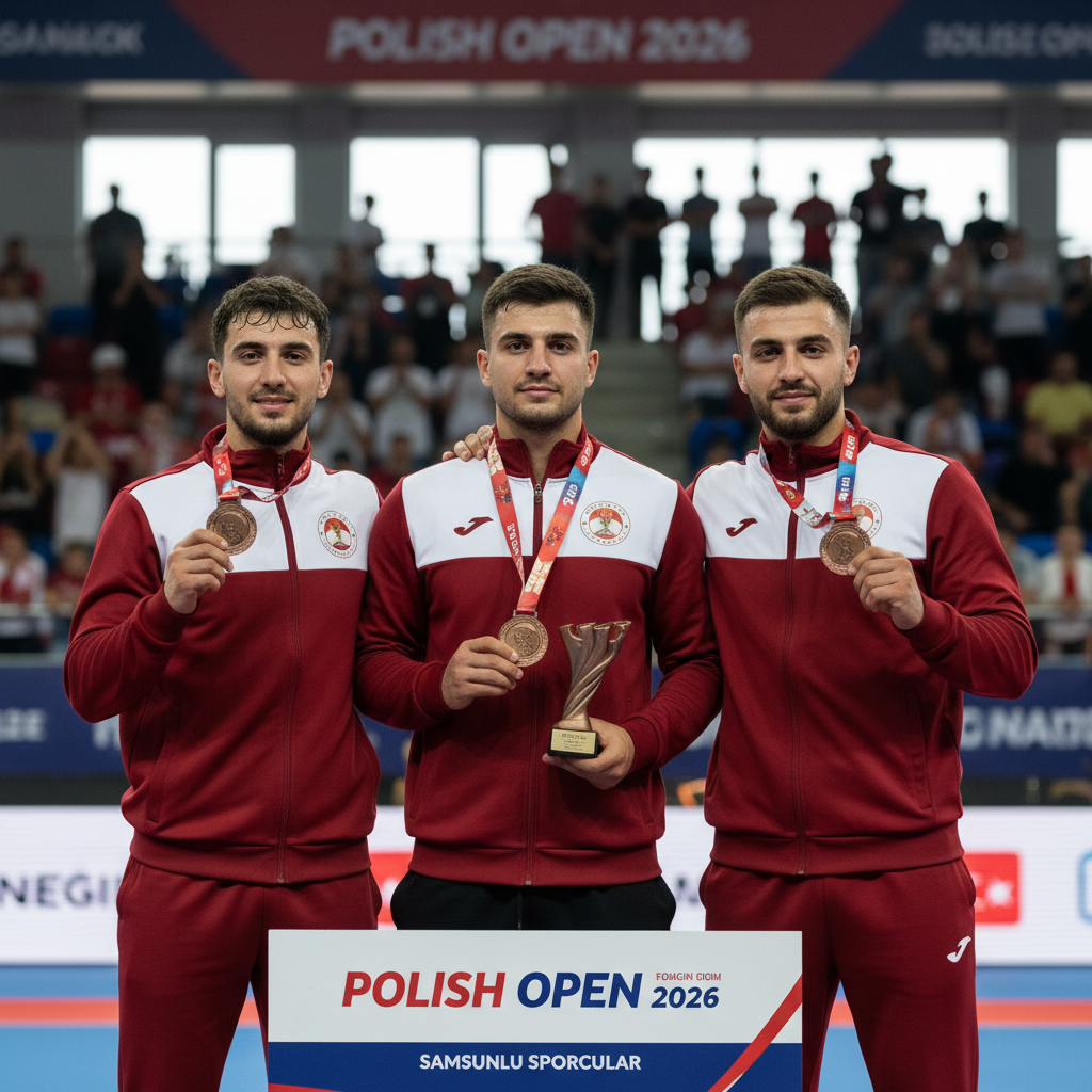 Samsunlu Sporculardan Polish Open 2026da Bronz Madalya Basarisi gemini