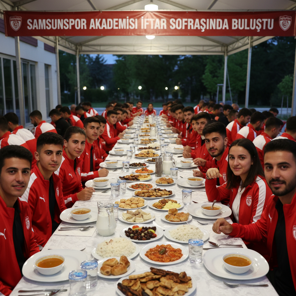 Samsunspor Akademisi Iftar Sofrasinda Bulustu gemini