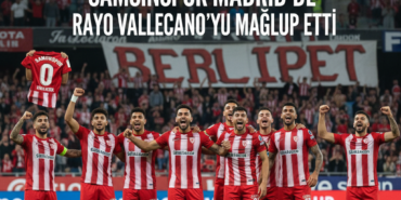 Samsunspor Madridde Rayo Vallecanoyu Maglup Etti 0 1 gemini