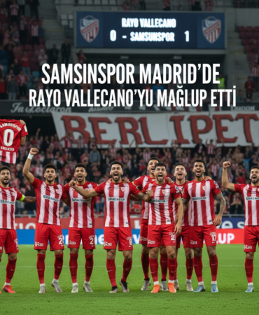 Samsunspor Madridde Rayo Vallecanoyu Maglup Etti 0 1 gemini
