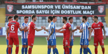 Samsunspor ve UNISAMdan Sporda Saygi Icin Dostluk Maci gemini