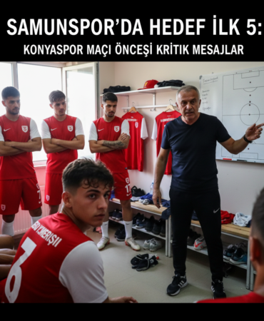 Samsunsporda Hedef Ilk 5 Konyaspor Maci Oncesi Kritik Mesajlar gemini