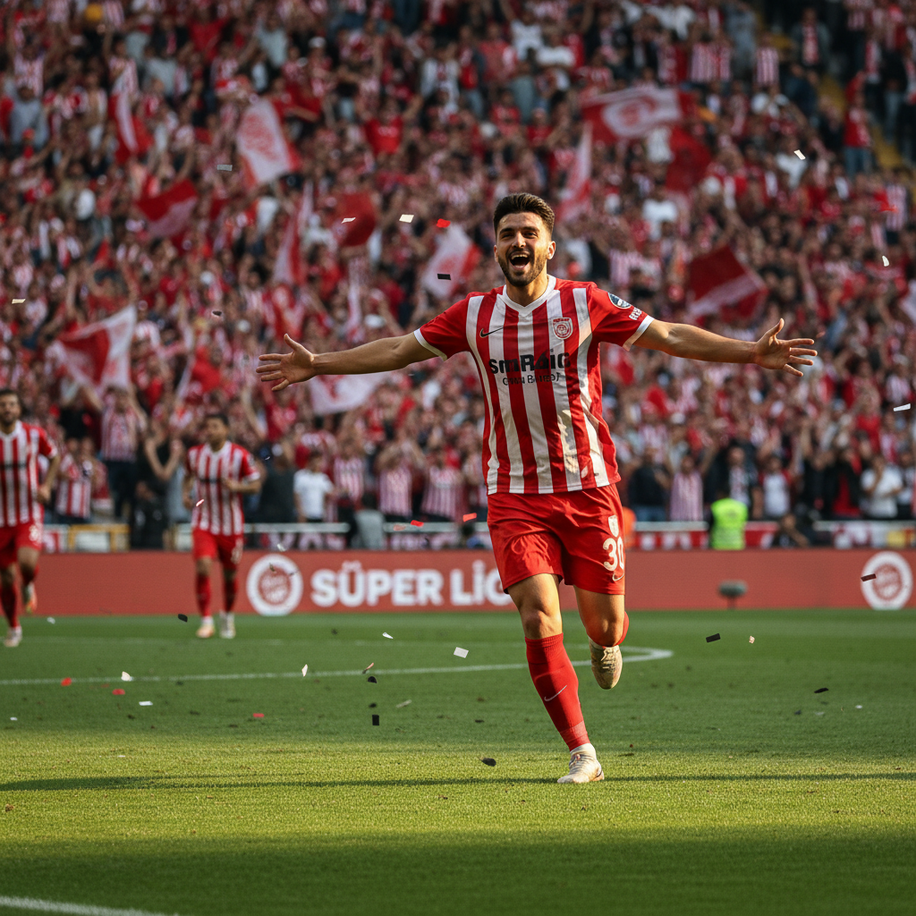 Samsunsporlu Emre Kilinc Super Ligin zirvesinde Kanatta devlesti gemini