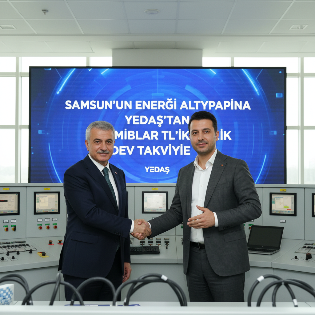 Samsunun Enerji Altyapisina YEDAStan 25 Milyar TLlik Dev Takviye gemini