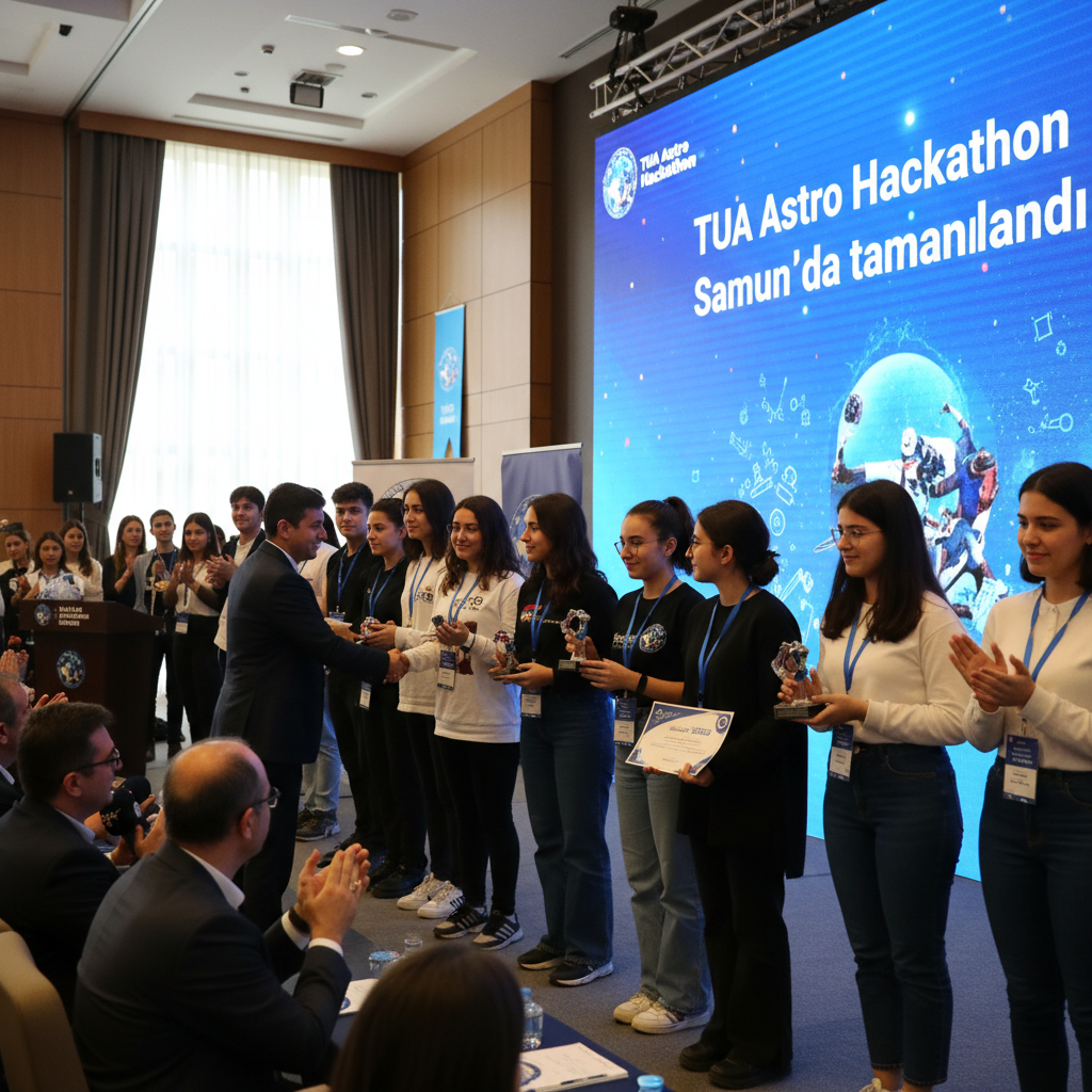 TUA Astro Hackathon heyecani Samsunda tamamlandi gemini