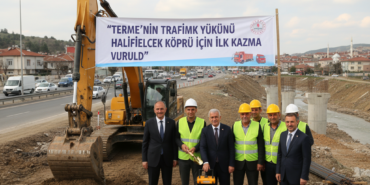 Termenin Trafik Yukunu Hafifletecek Kopru Icin Ilk Kazma Vuruldu gemini