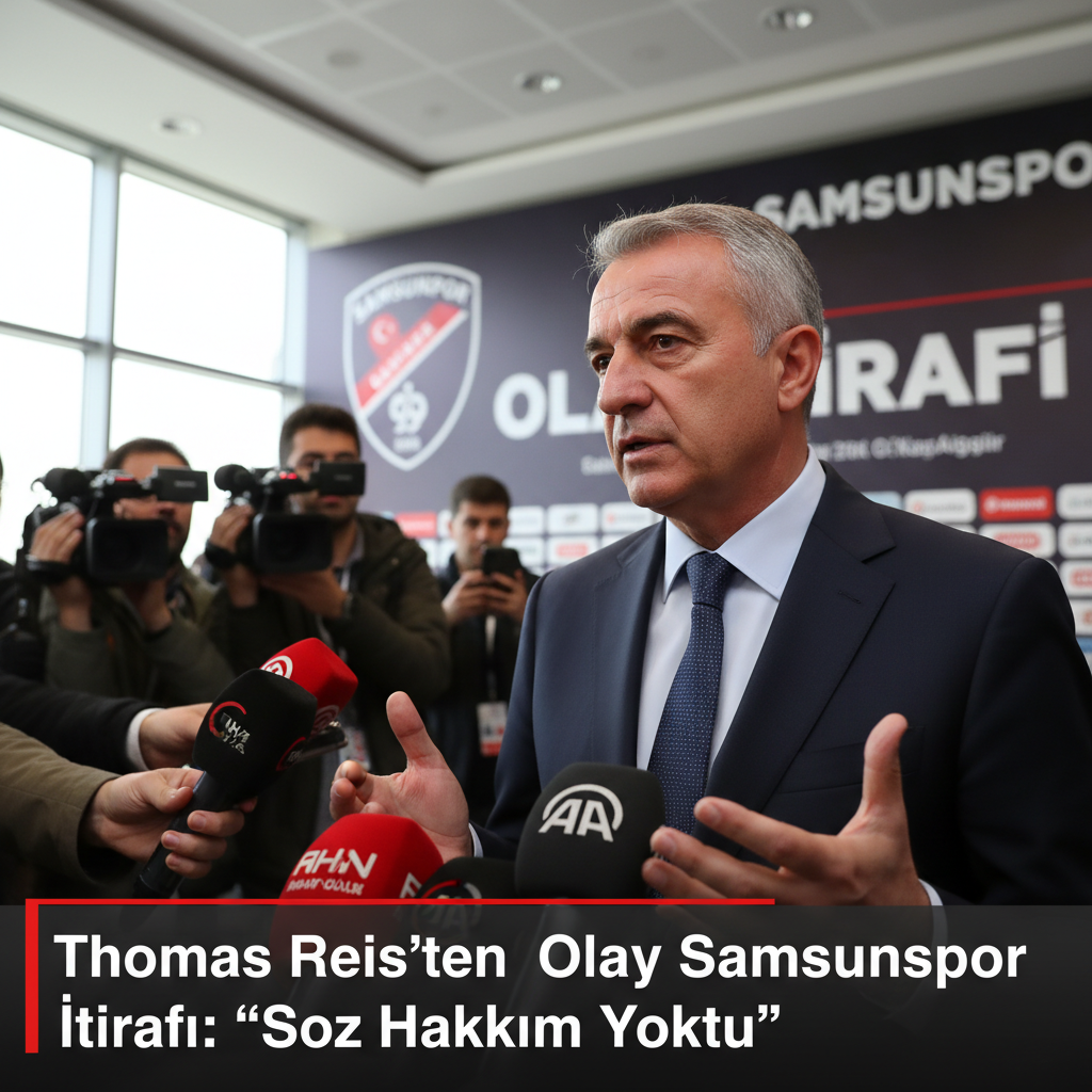 Thomas Reisten Olay Samsunspor Itirafi Soz Hakkim Yoktu gemini