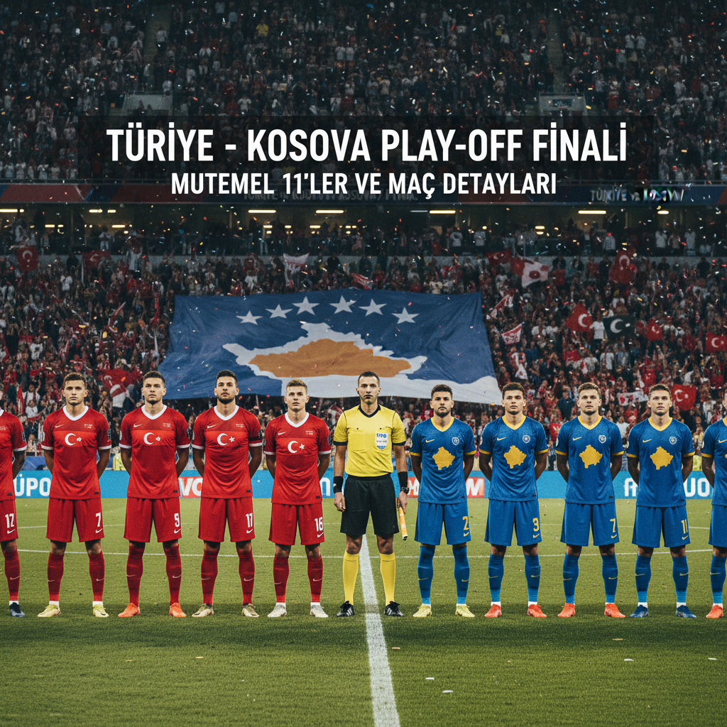 Turkiye Kosova Play Off Finali Muhtemel 11ler ve Mac Detaylari gemini