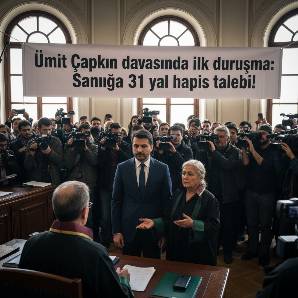 Umit Capkin davasinda ilk durusma Saniga 31 yil hapis talebi gemini
