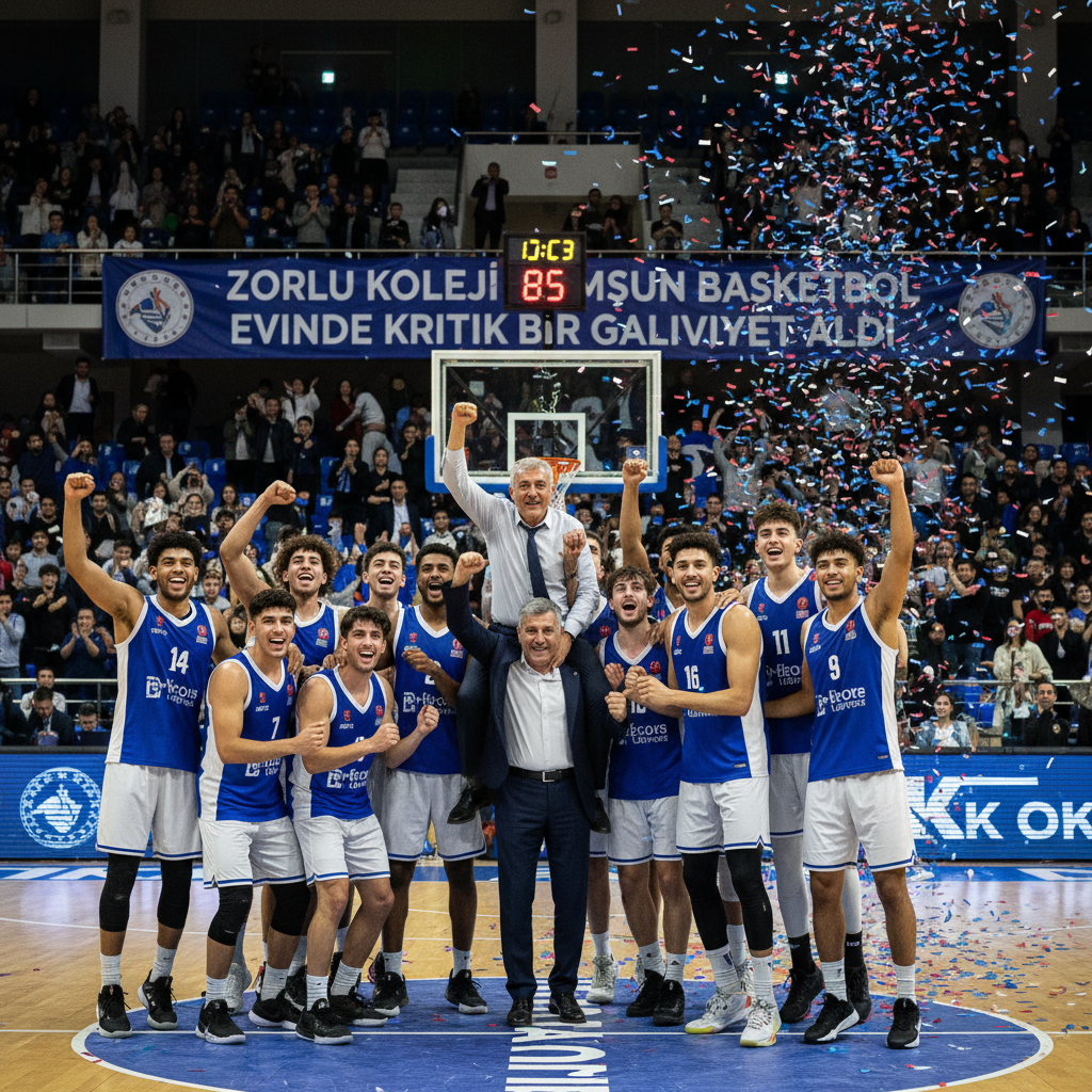 Zorlu Koleji Samsun Basketbol Evinde Kritik Bir Galibiyet Aldi gemini